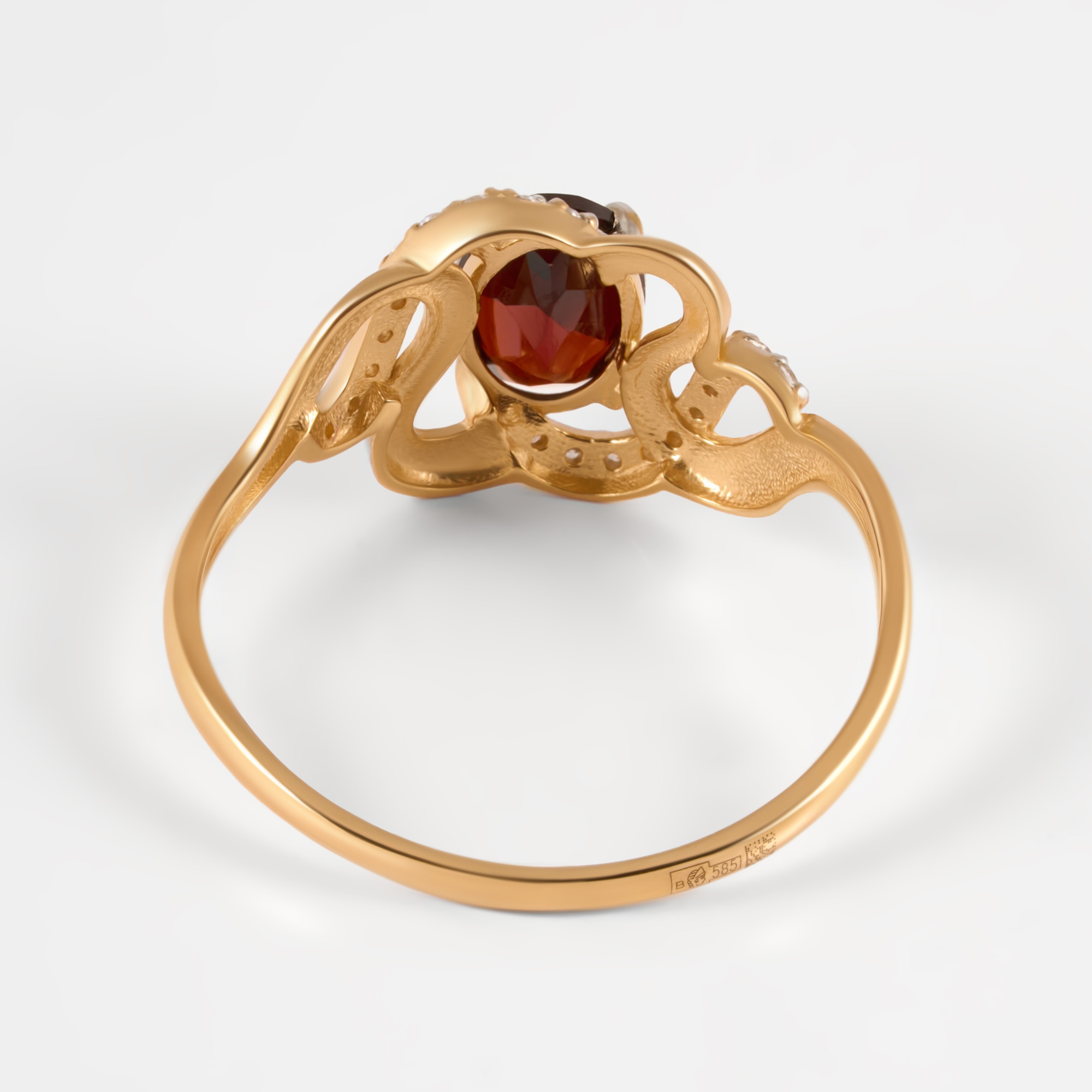 Золотое кольцо Алекси из красного золота 585 пробы А3011900гр
