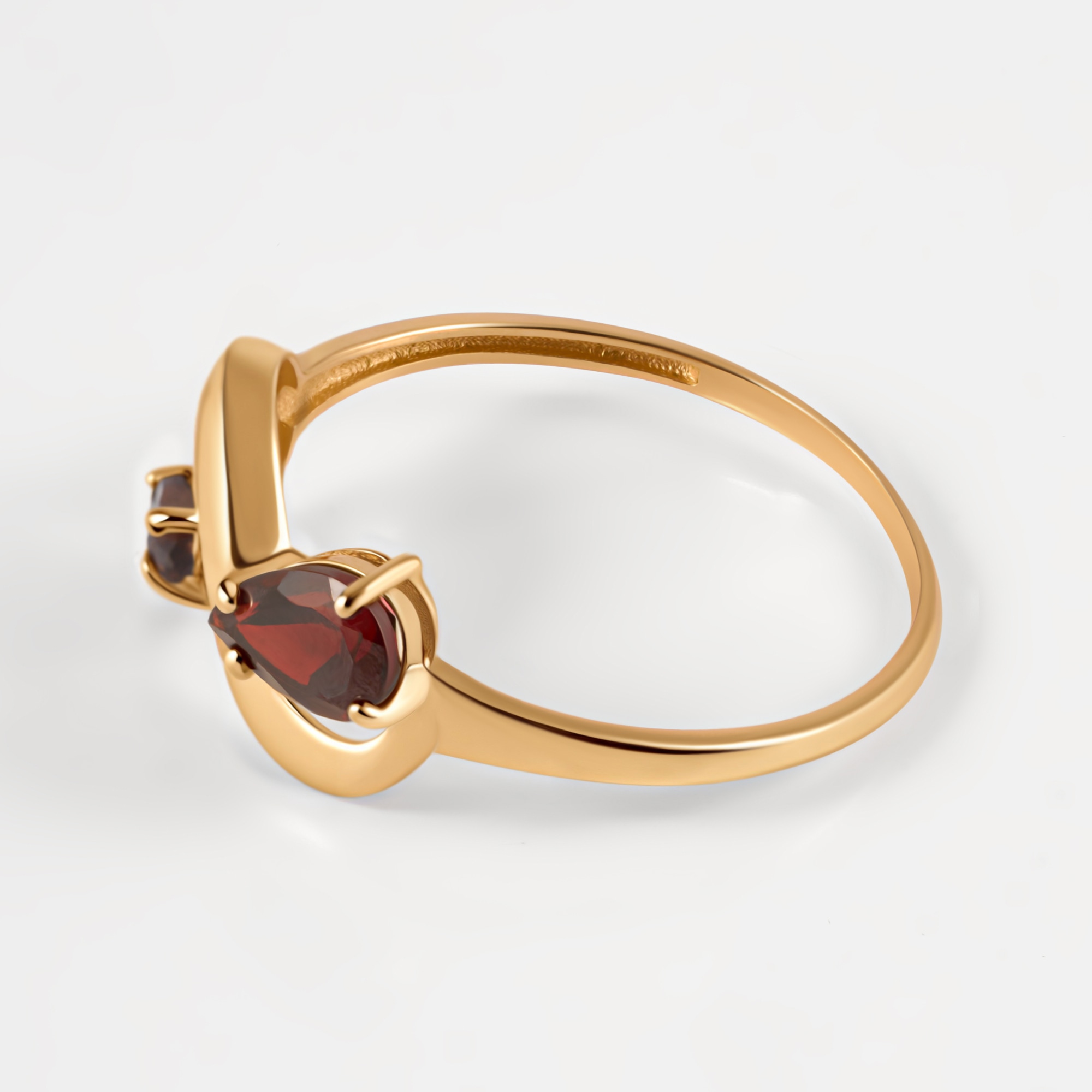 Золотое кольцо Алекси из красного золота 585 пробы А3012052гр