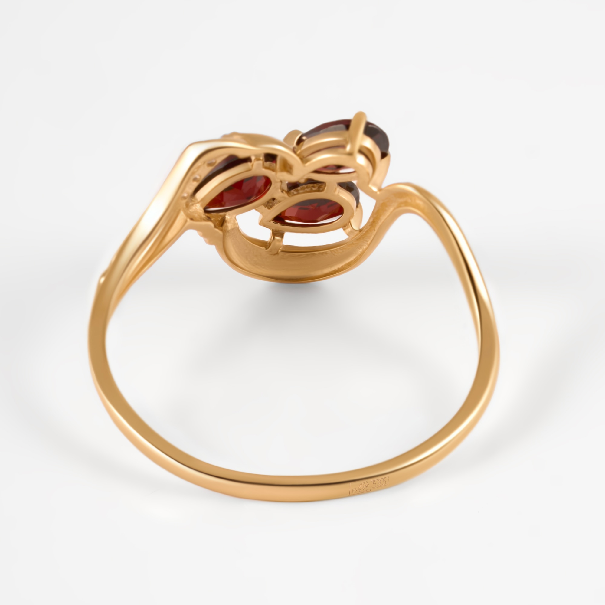 Золотое кольцо Алекси из красного золота 585 пробы А3011888гр