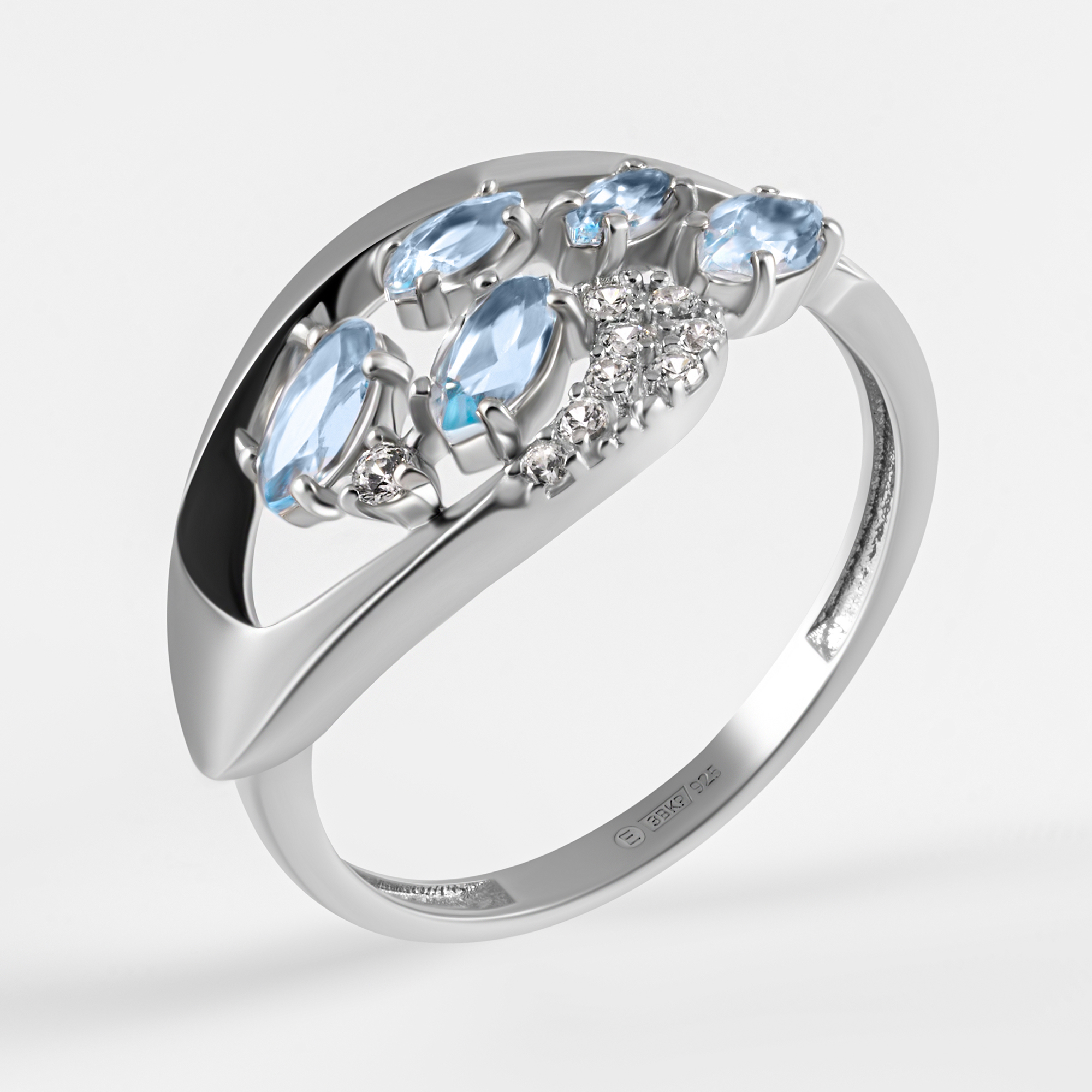 Серебряное кольцо Efremof ЮП1021017060-501тг