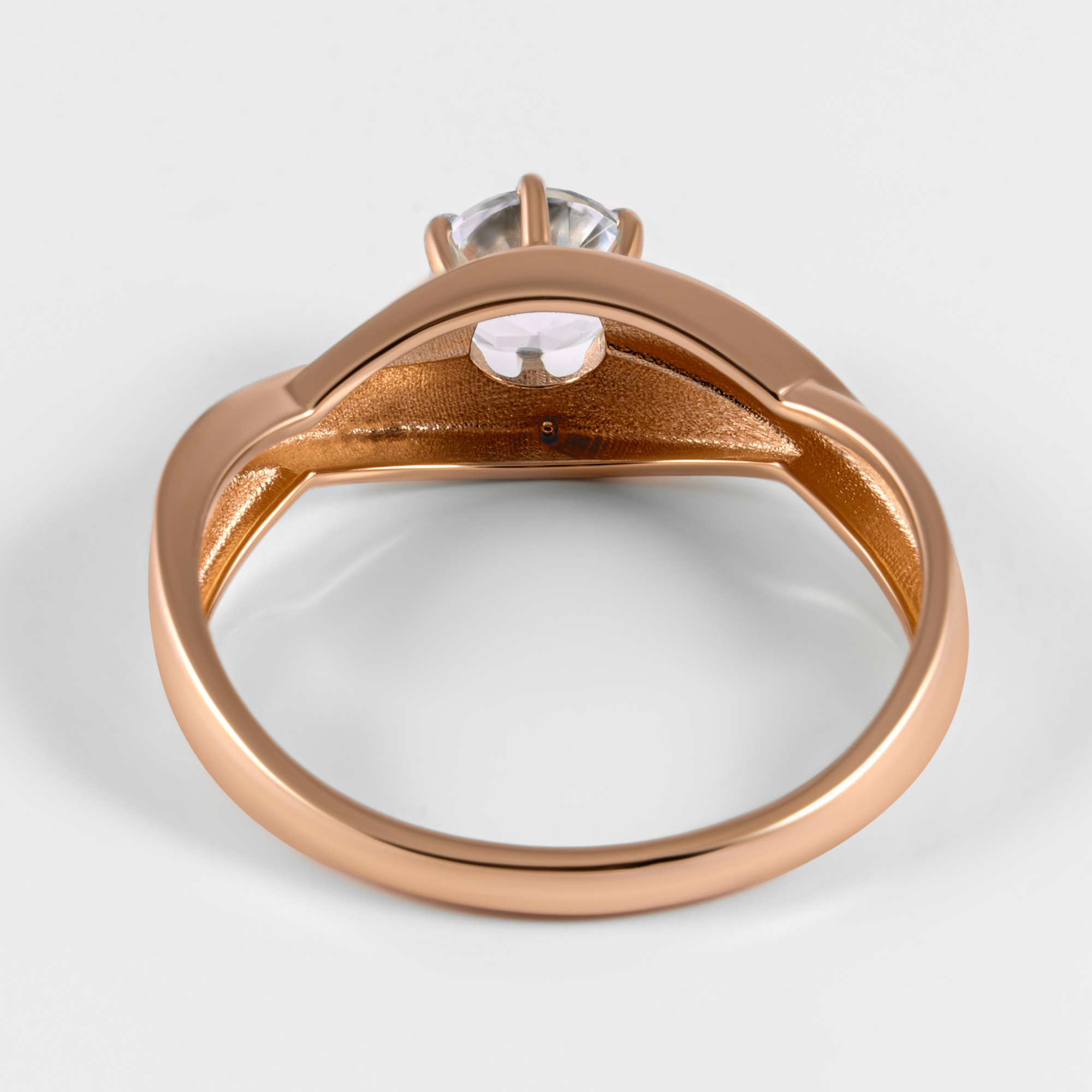 Золотое кольцо Ювелирные традиции из красного золота 585 пробы ЮИК122-6847тг