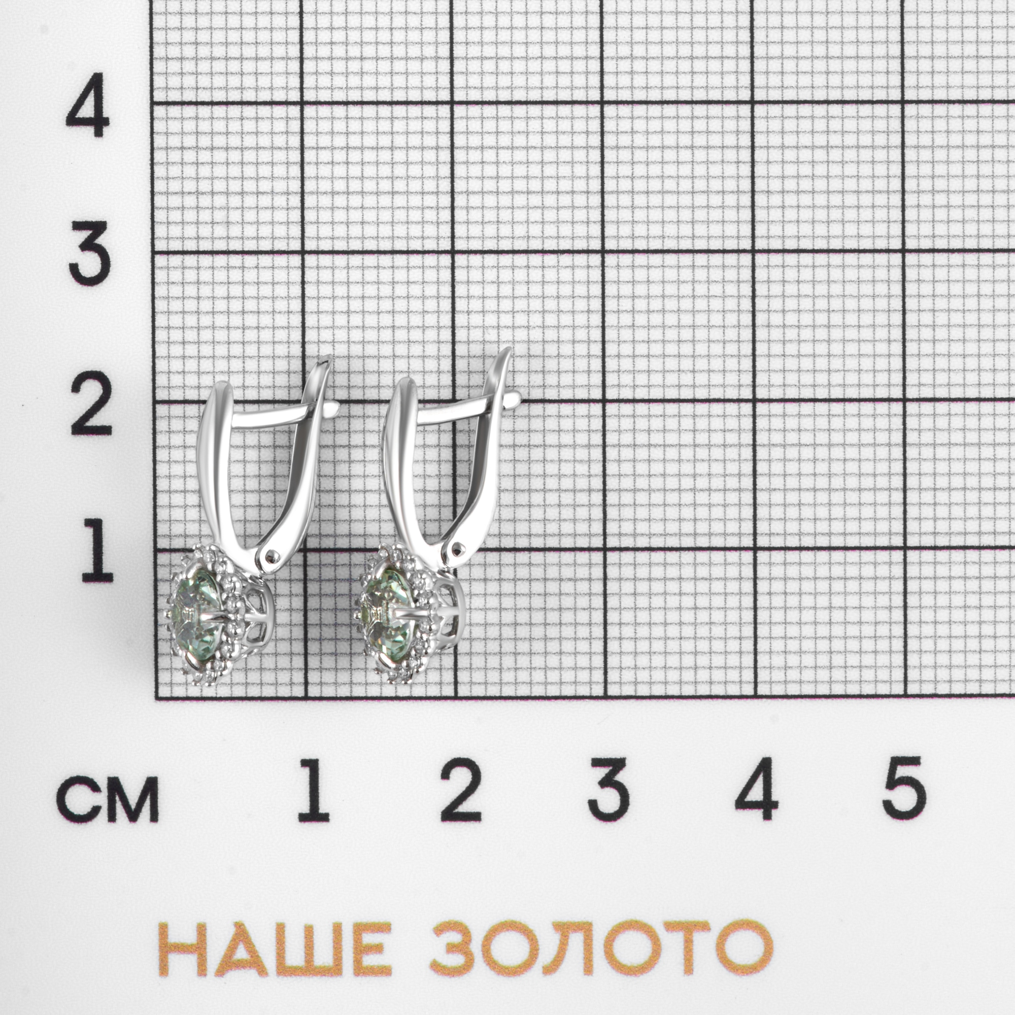 Серебряные серьги Инталия ИТ204903-009-0019