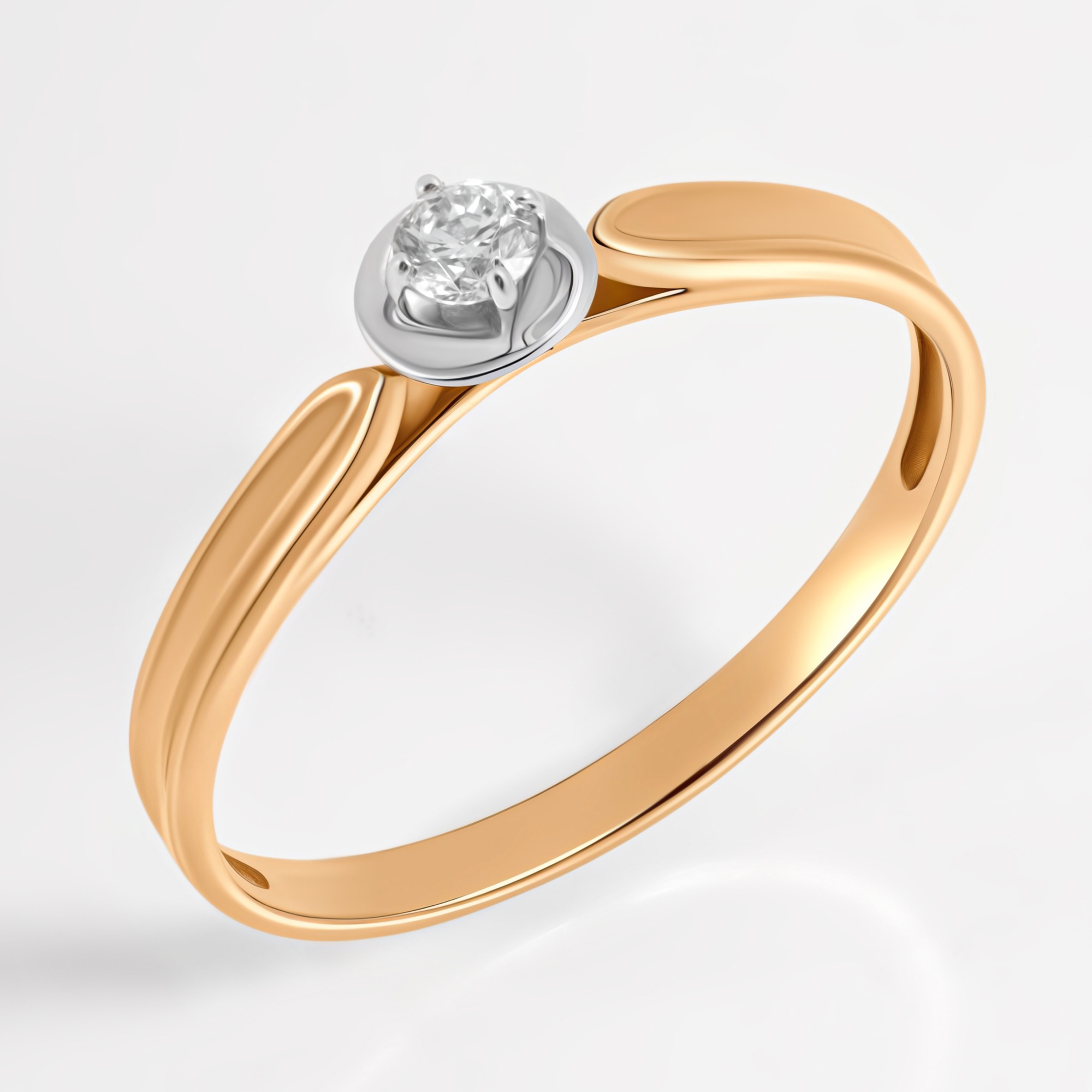 Золотое кольцо Клондайк из красного золота 585 пробы ЛХ01-00955-02-001-01-01