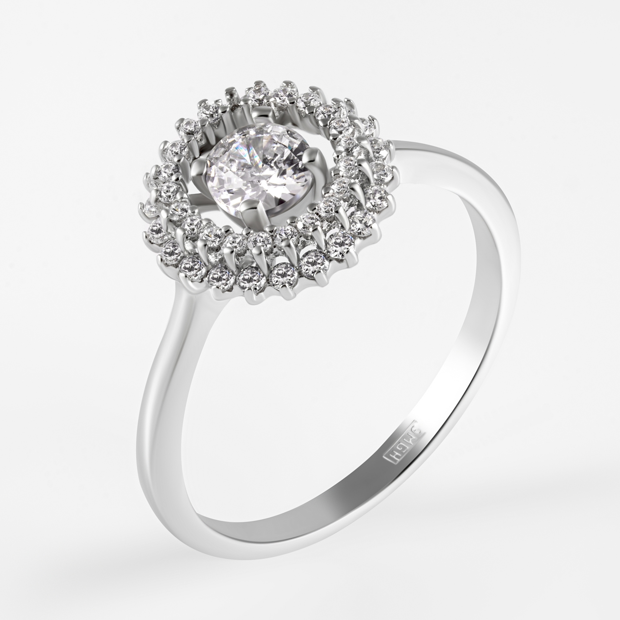 Серебряное кольцо Адамант АД3100Ф1