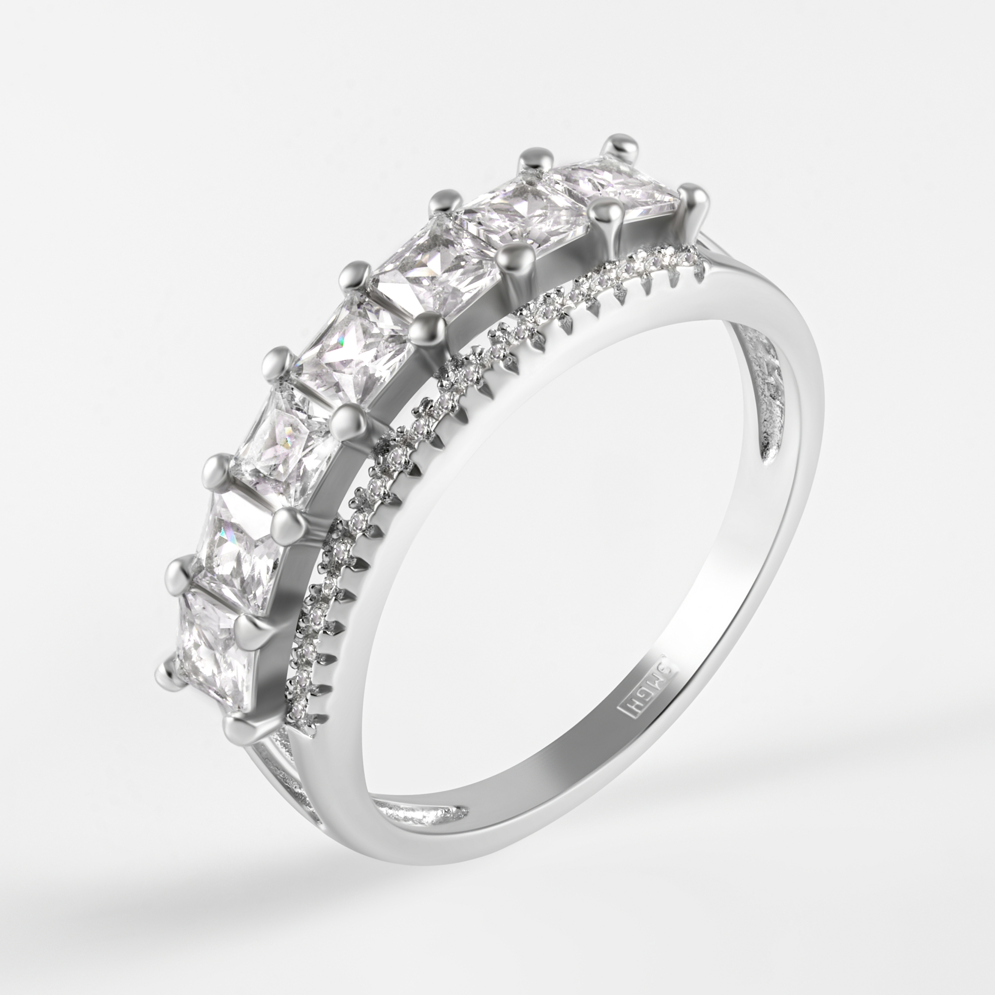 Серебряное кольцо Адамант АД6800Ф1