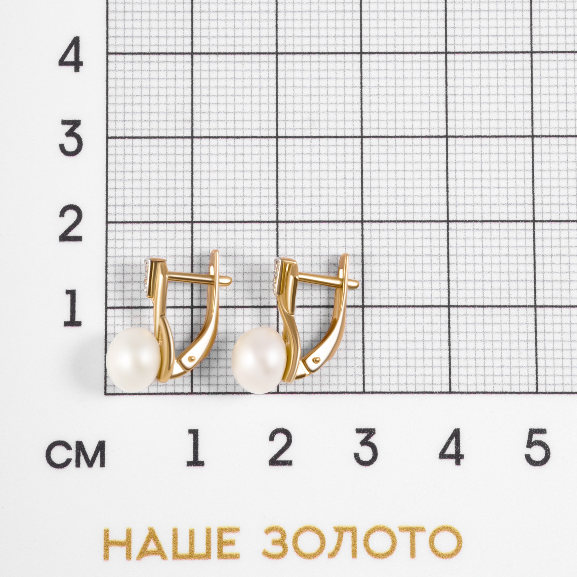 Золотые серьги Sokolov из красного золота 585 пробы ДИ51-320-02356-1