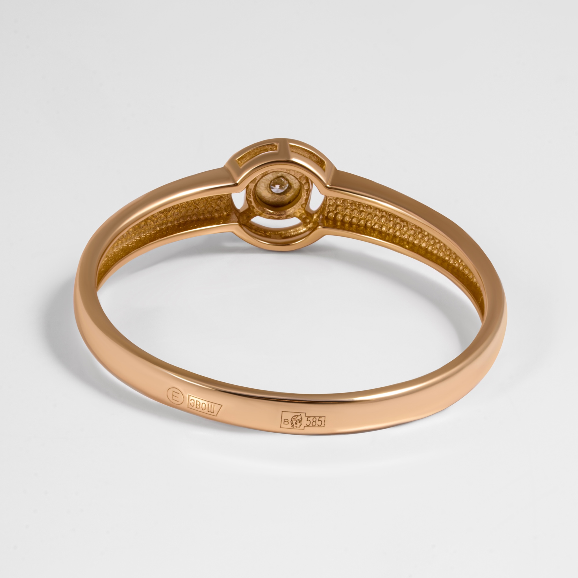 Золотое кольцо Efremof из красного золота 585 пробы ЮПК15115530