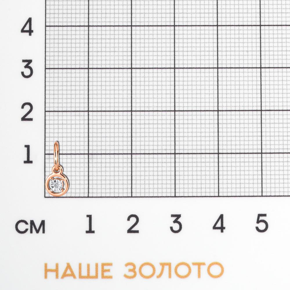 Золотая подвеска Efremof из красного золота 585 пробы ЮПП15115530