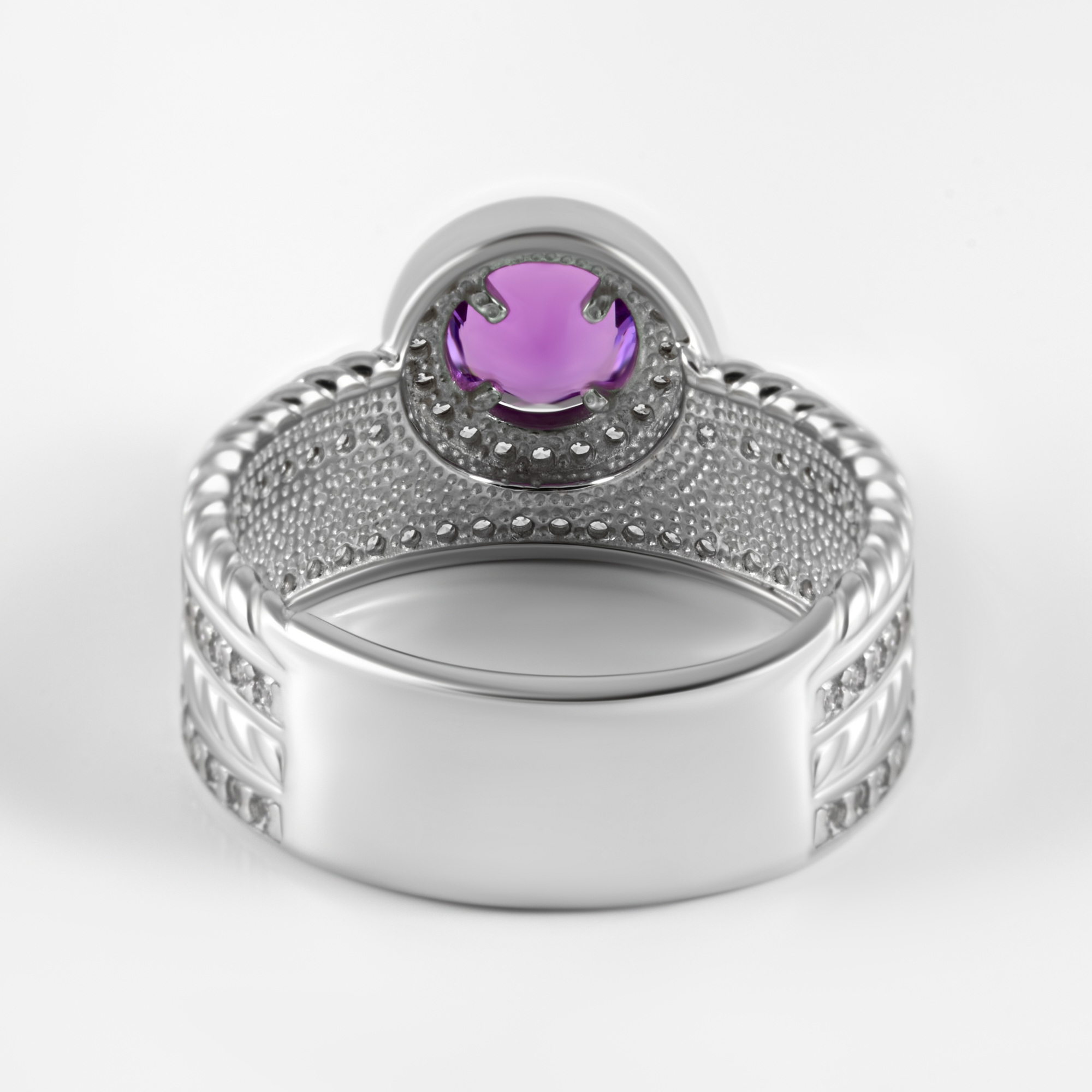 Серебряное кольцо Инталия ИТ106724-001-0019
