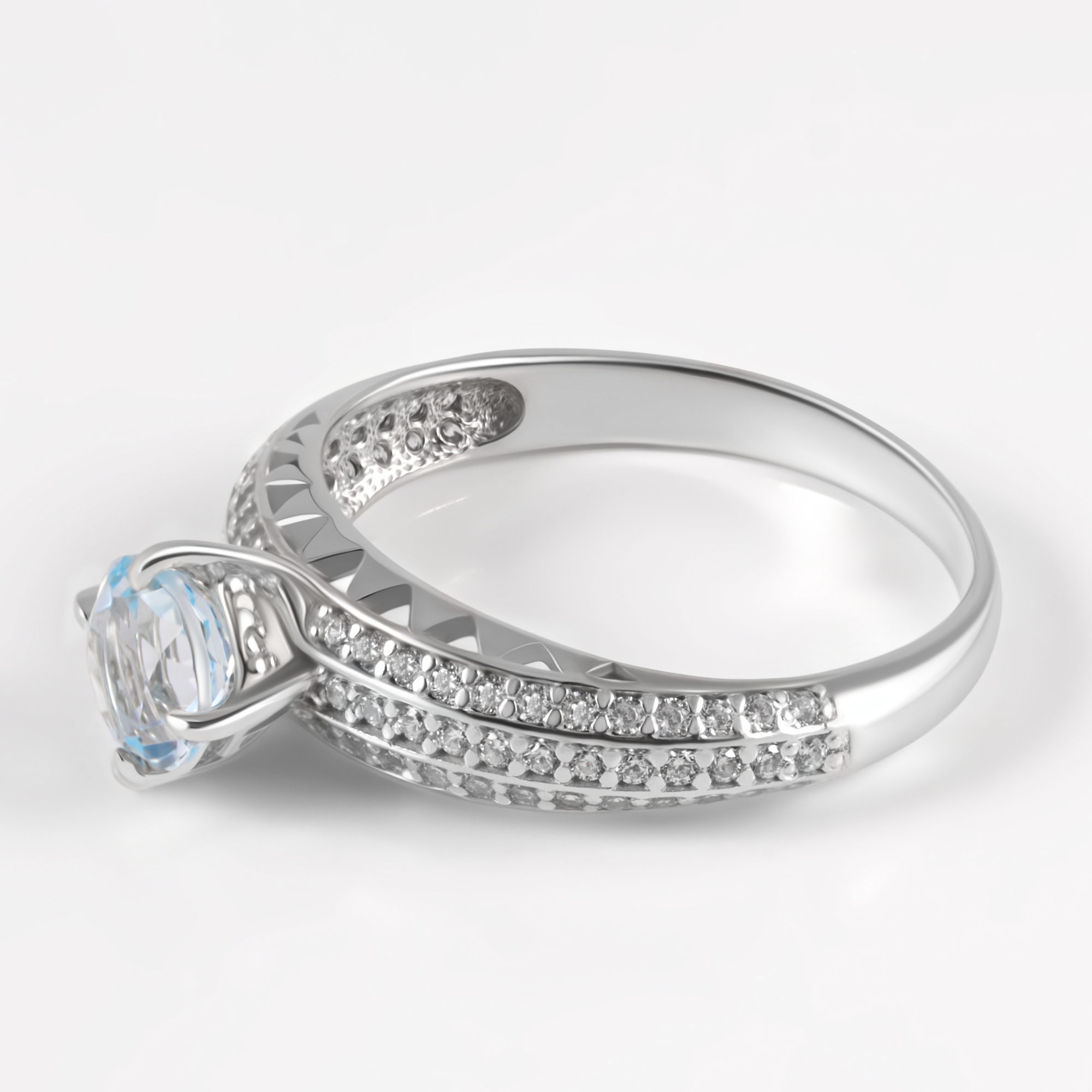 Серебряное кольцо Инталия ИТ103452-002-0019