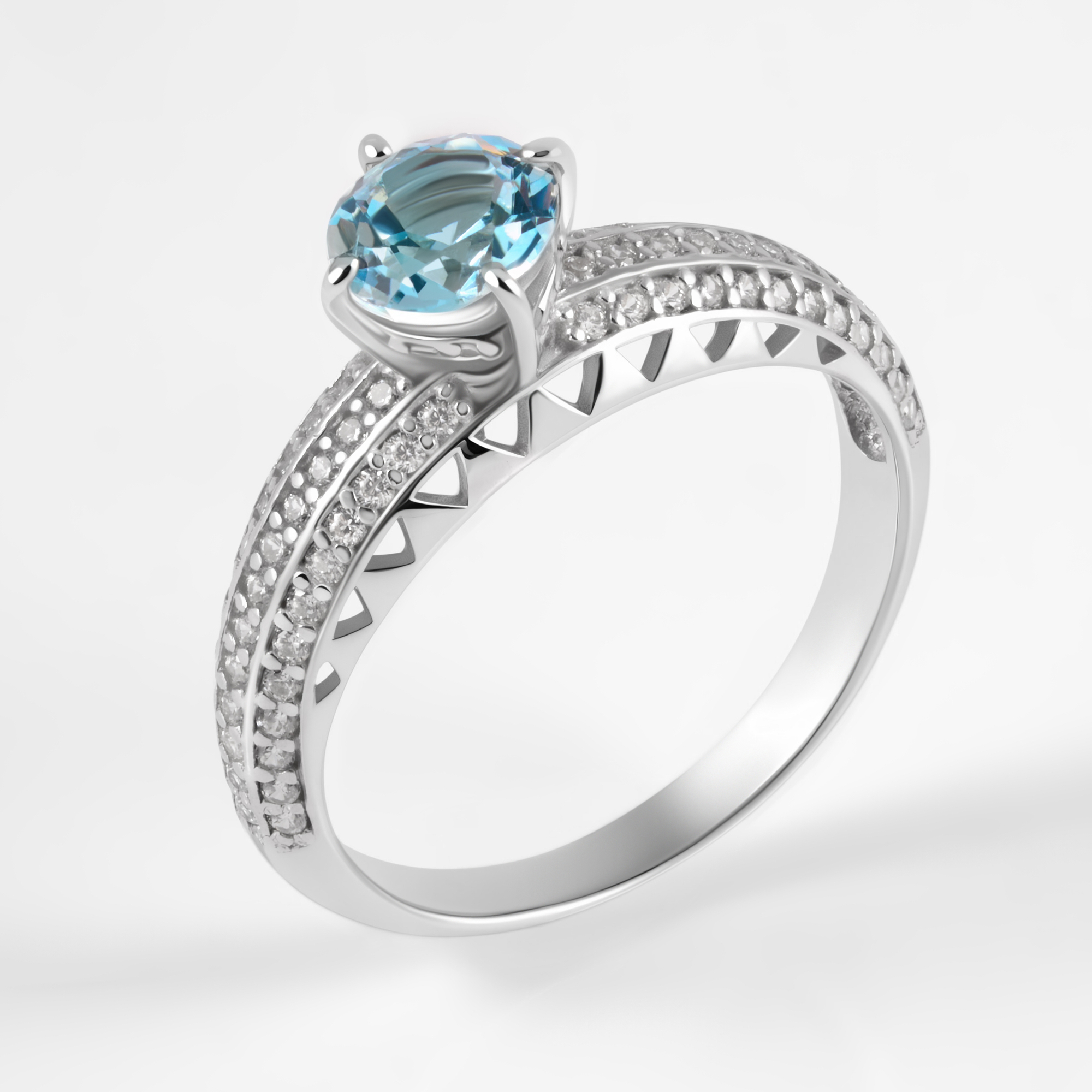 Серебряное кольцо Инталия ИТ103452-002-0019