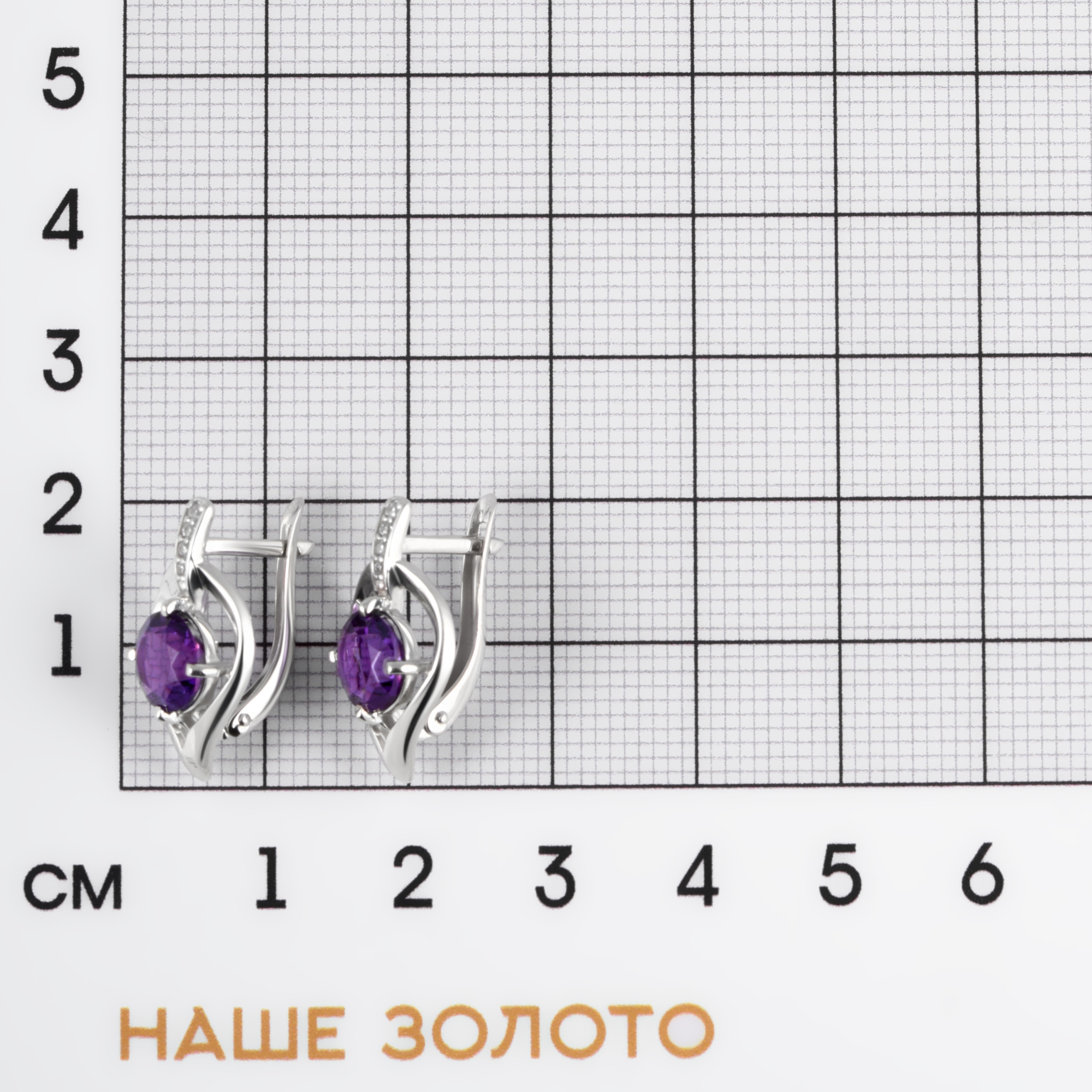 Серебряные серьги Инталия ИТ203187-001-0019