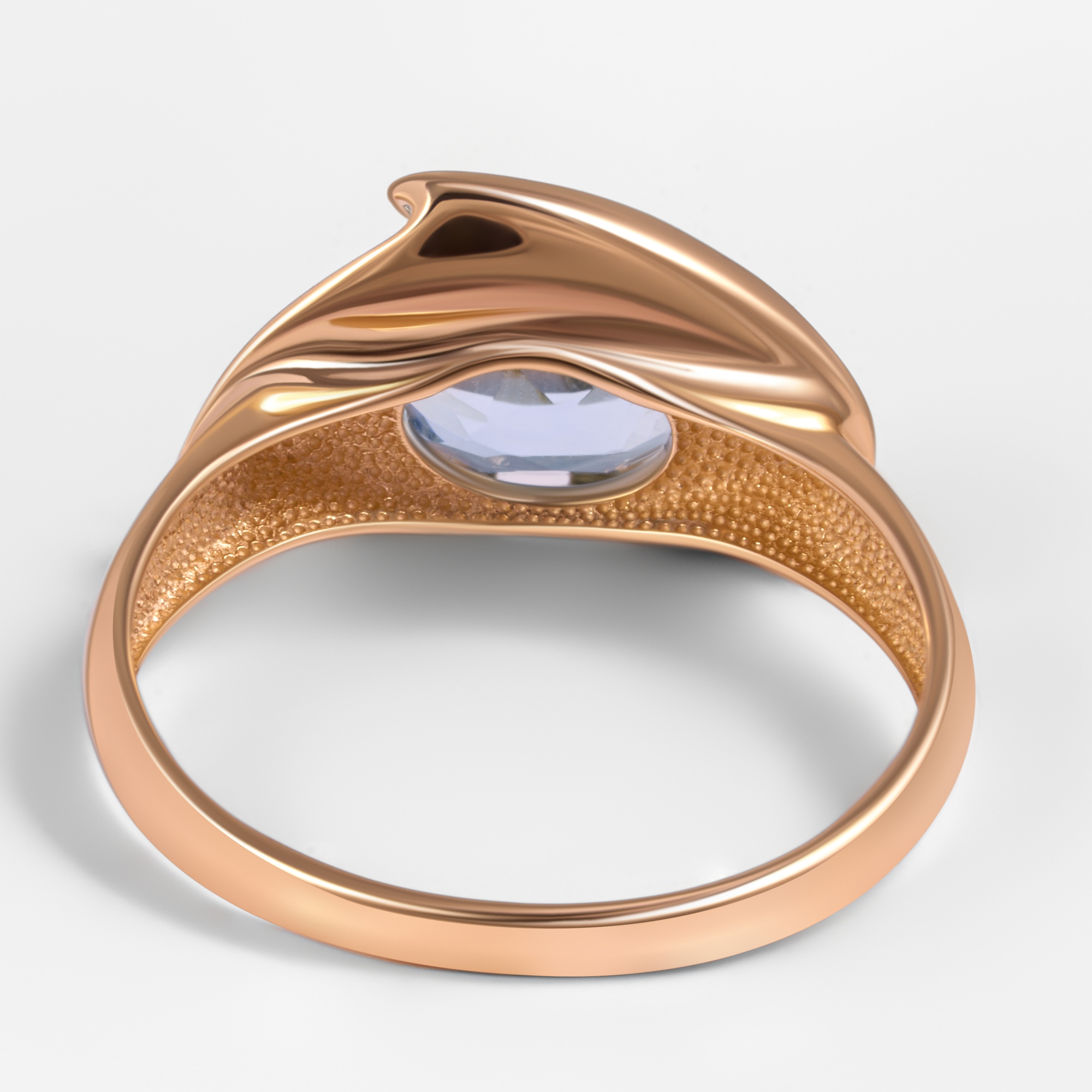 Золотое кольцо Ювелирные традиции из красного золота 585 пробы ЮИК120-5056тг