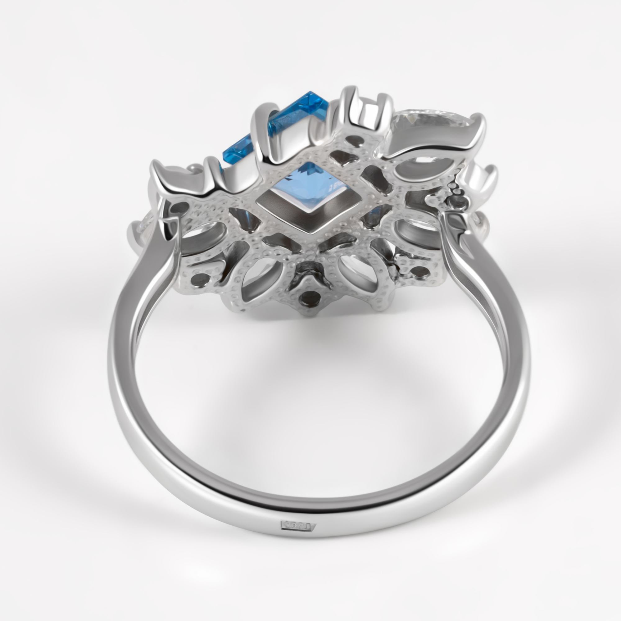 Серебряное кольцо Инталия ИТ106766-101-0019