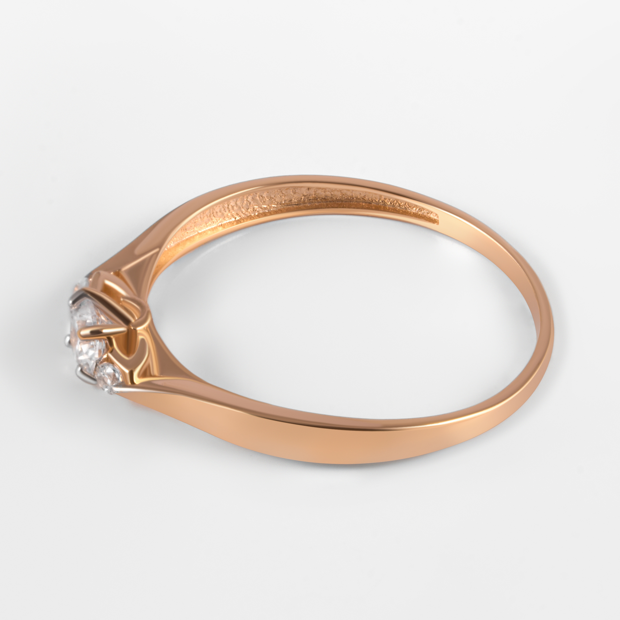 Золотое кольцо Золотая подкова из красного золота 585 пробы ЯВ821873