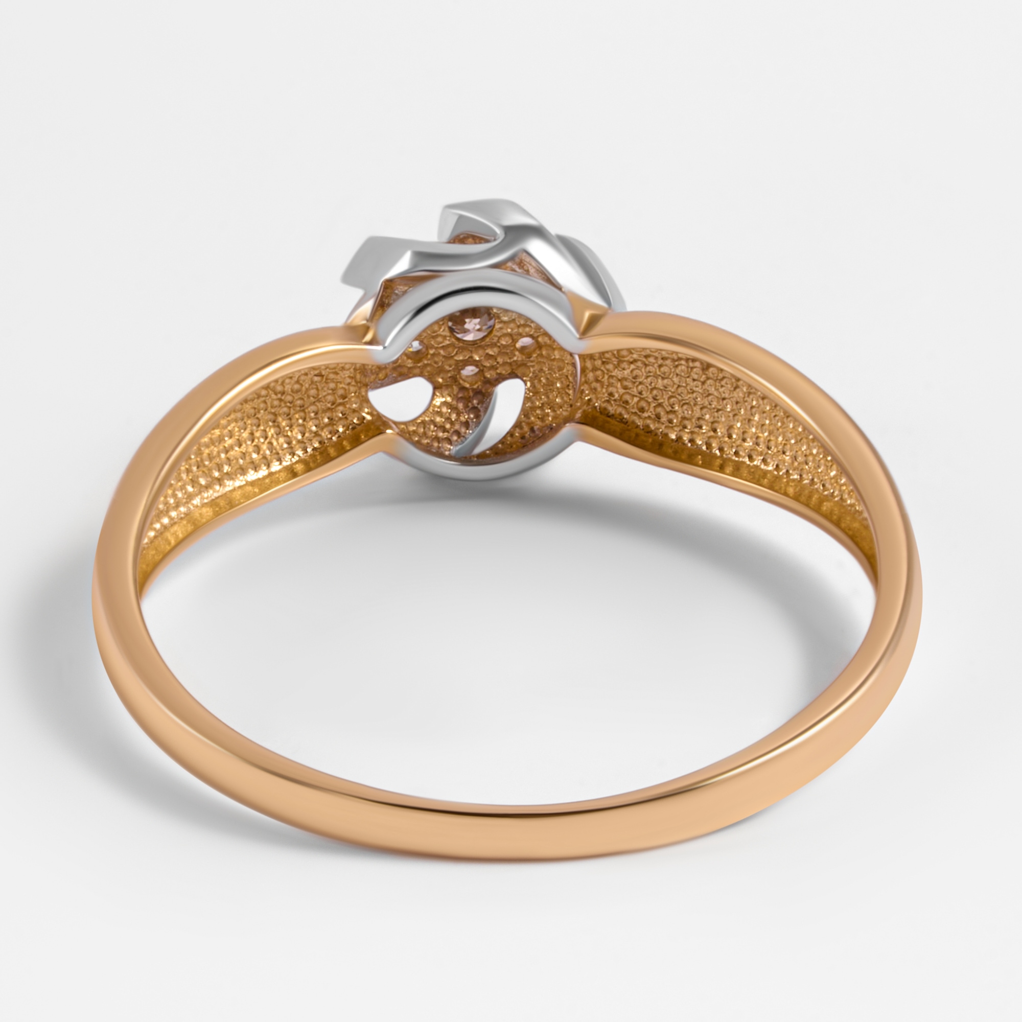 Золотое кольцо Империал из красного золота 585 пробы ИМК1360-120