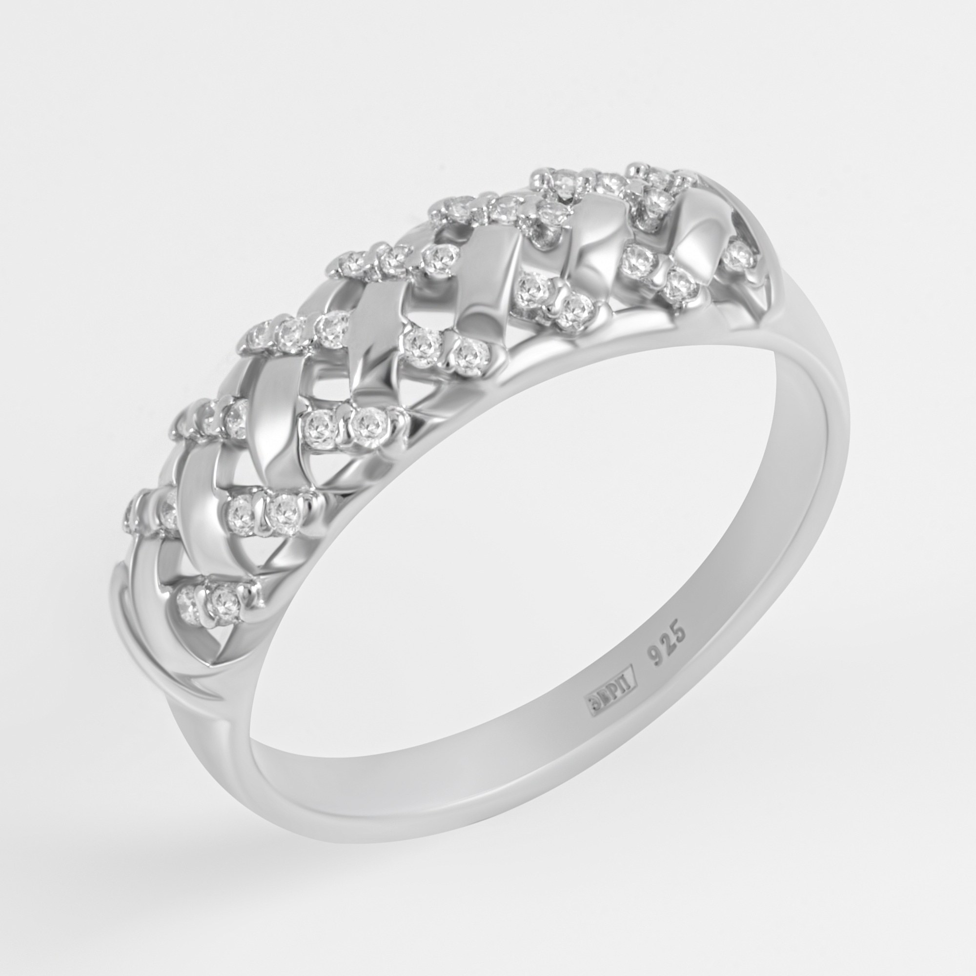 Серебряное кольцо Инталия ИТ1019713010019