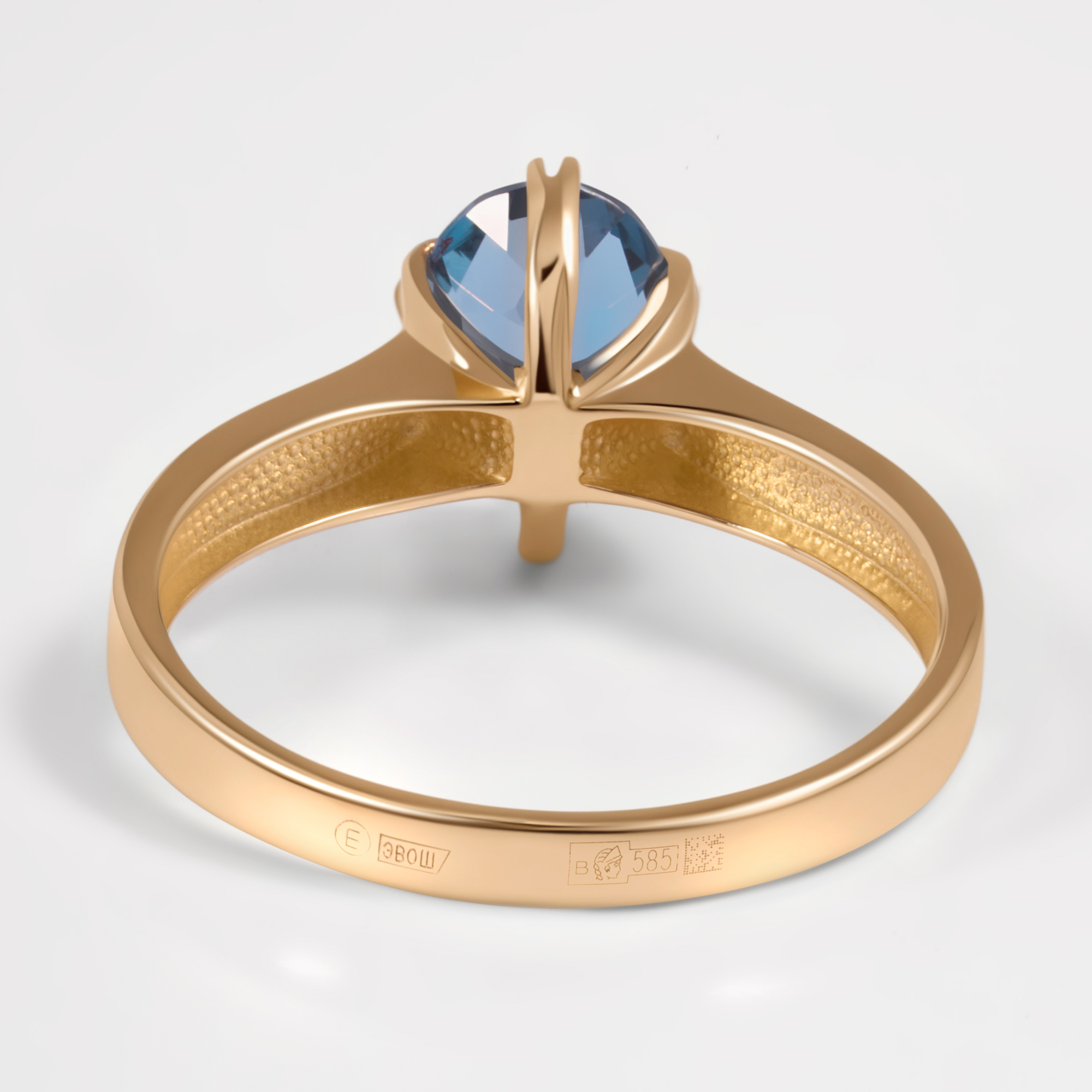 Золотое кольцо Efremof из красного золота 585 пробы ЮПК10417492тл