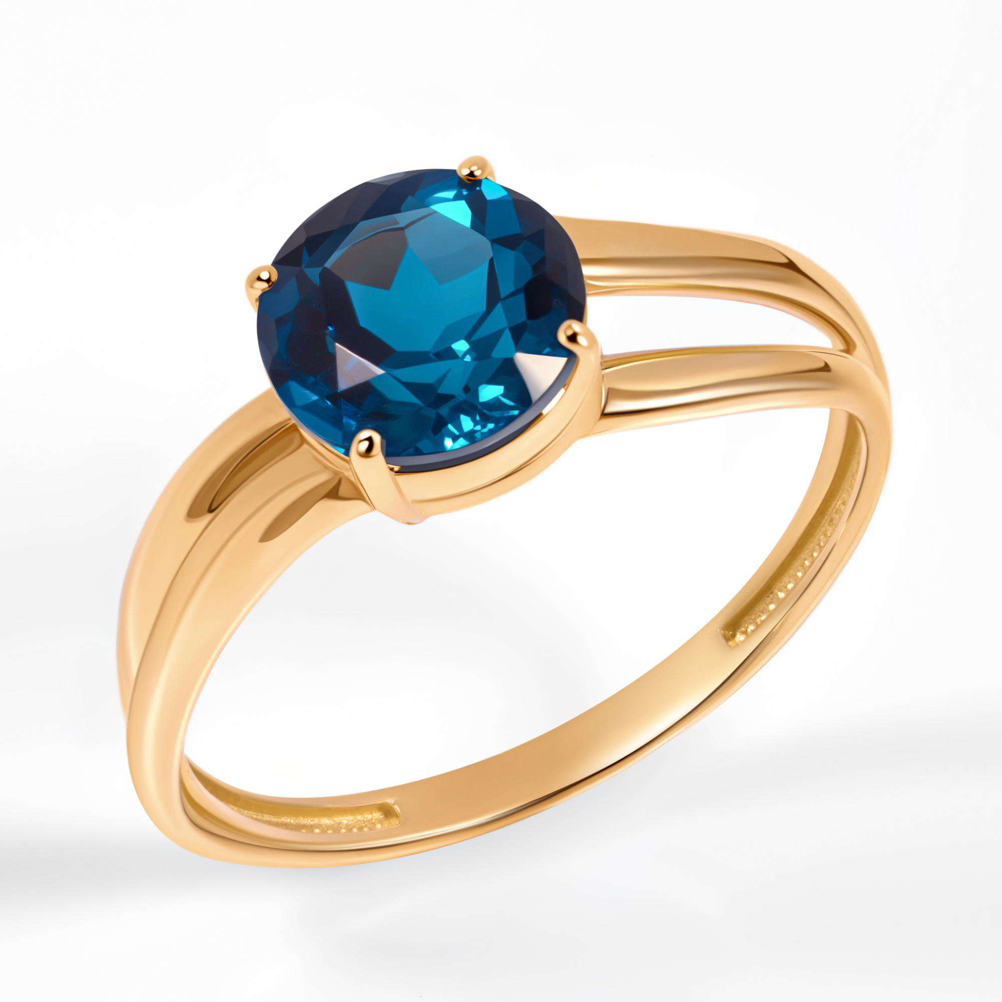 Золотое кольцо Efremof из красного золота 585 пробы ЮПК10417753тл