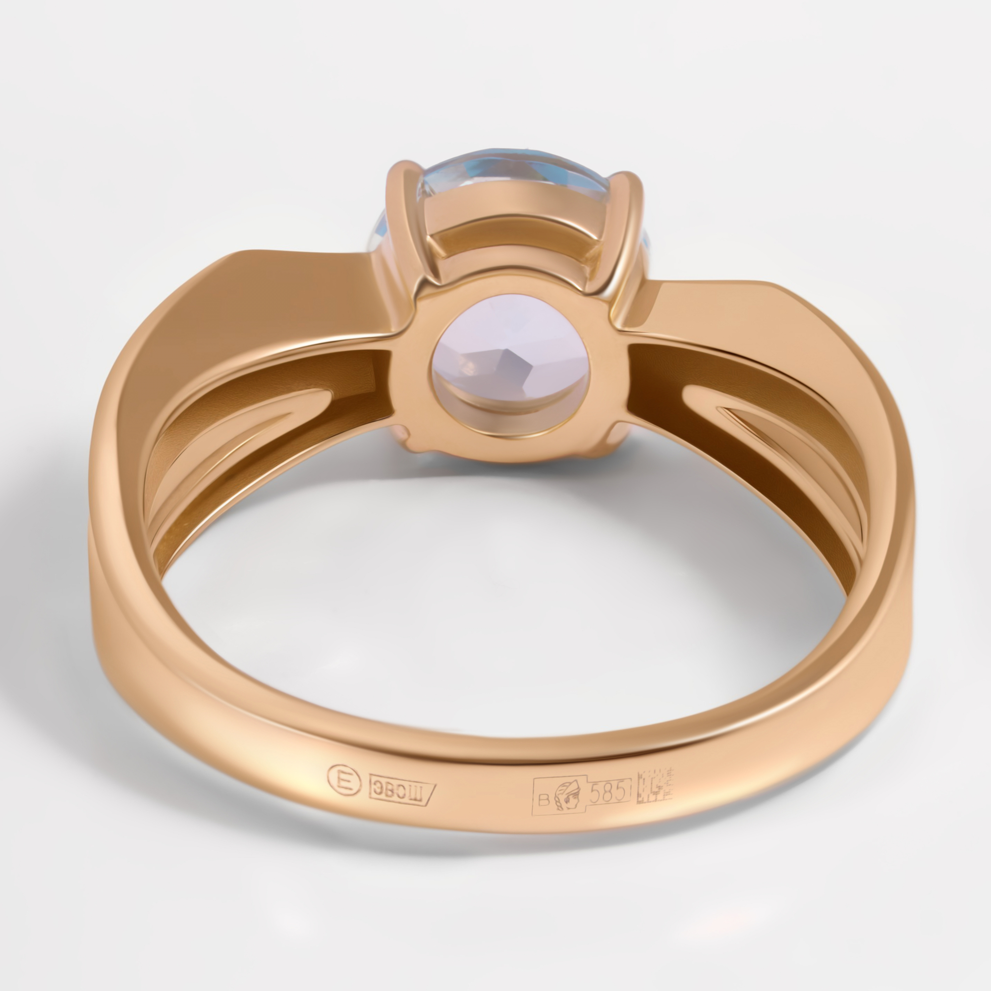 Золотое кольцо Efremof из красного золота 585 пробы ЮПК13418588тг