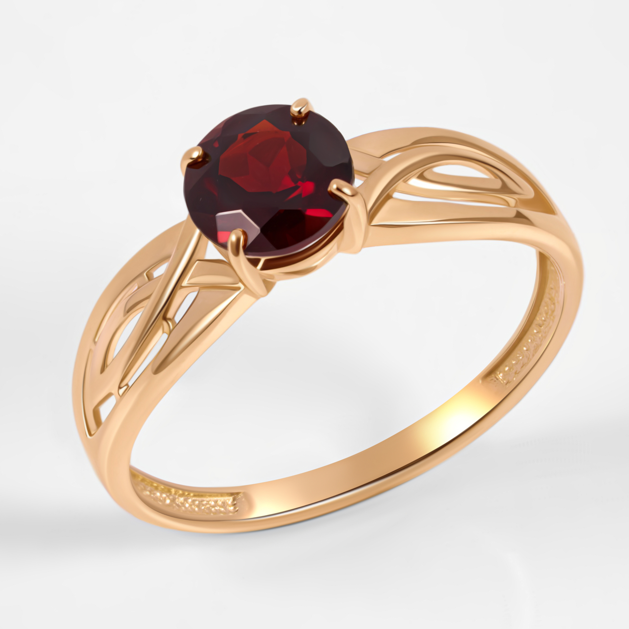 Золотое кольцо Efremof из красного золота 585 пробы ЮПК10418185гр