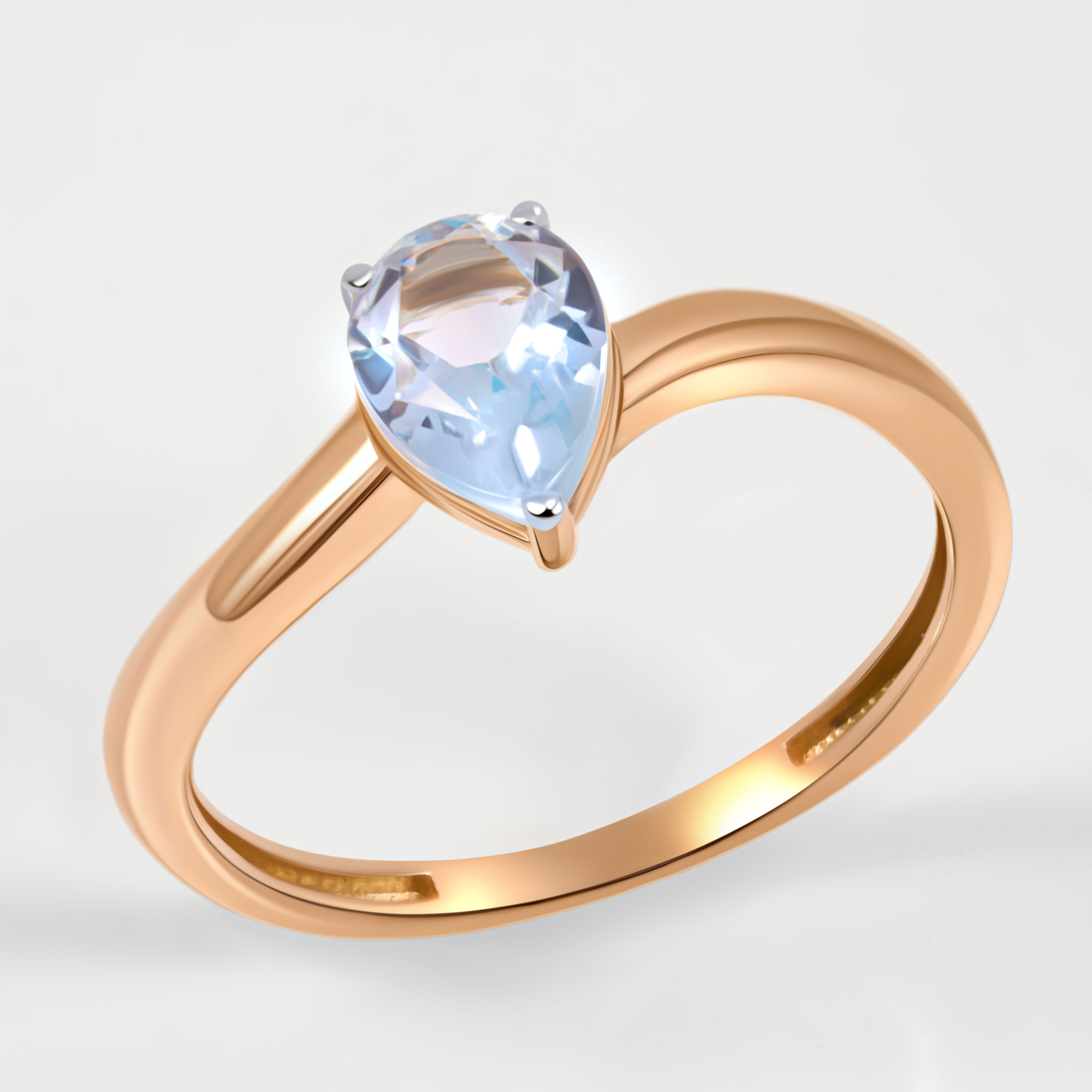 Золотое кольцо Efremof из красного золота 585 пробы ЮПК13417755тг
