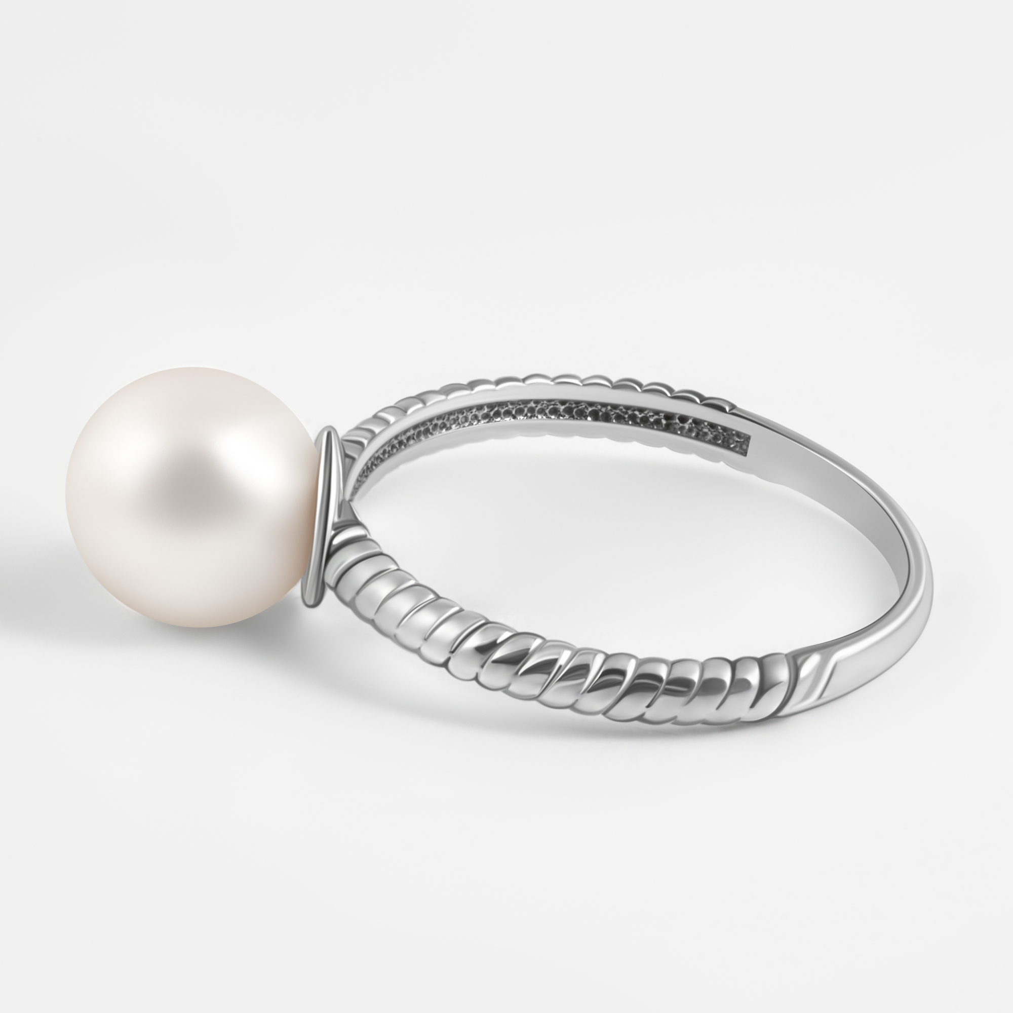 Серебряное кольцо Defleur  со вставками () ФЖ27445.1С, размеры от 16.5 до 17.5