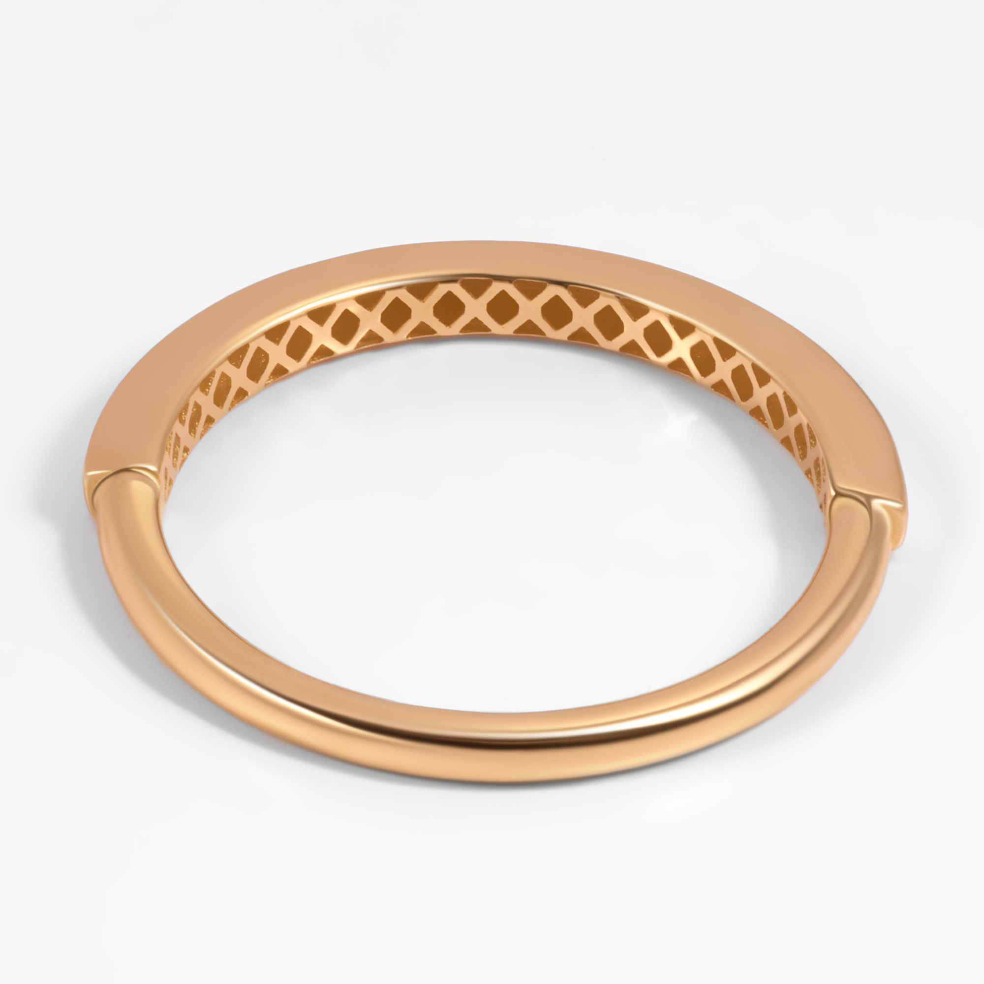 Золотое кольцо Liberty из красного золота 585 пробы РЫ1798599