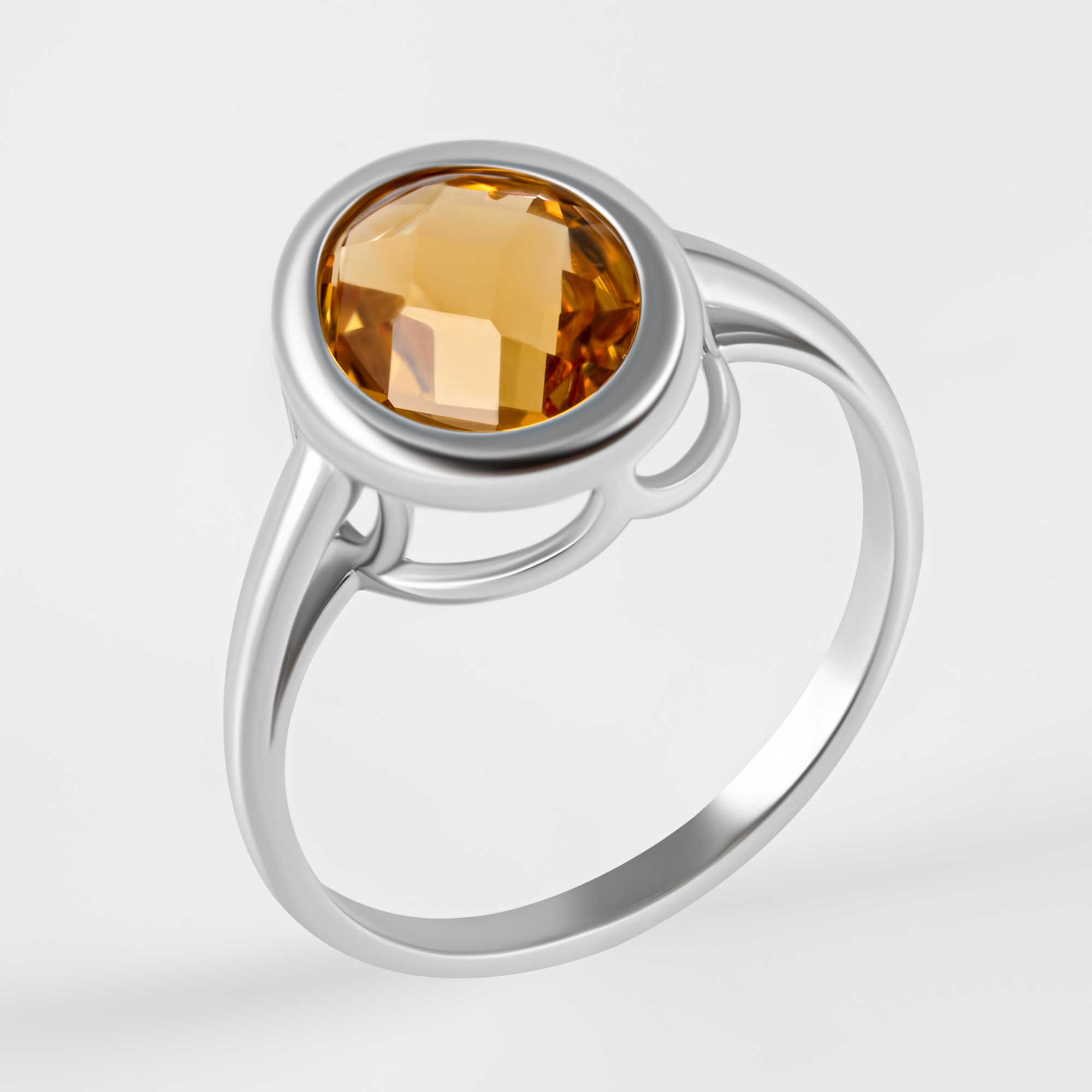 Серебряное кольцо с ситаллом