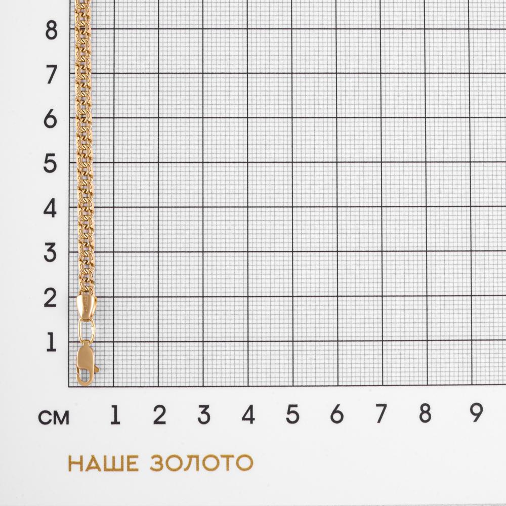 Золотой браслет Аура из красного золота 585 пробы ЭОБ101060