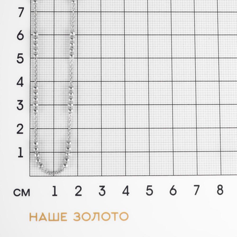 Серебряное колье Грация ЦГФЗ035П2.55+58Л