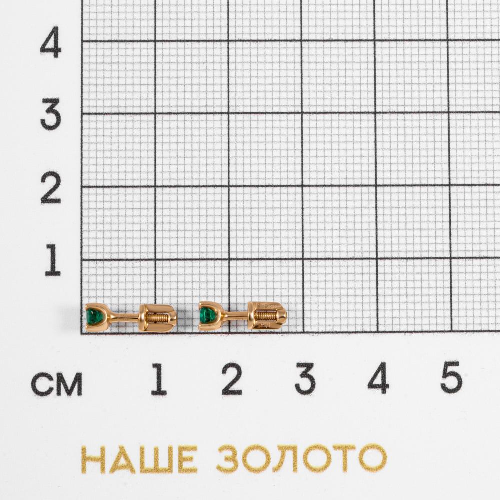 Золотое кольцо Бриллиант союз из красного золота 585 пробы со вставками из драгоценных камней (бриллиант) ЫЗ5-2181-103И1-1Б, размеры от 16 до 18