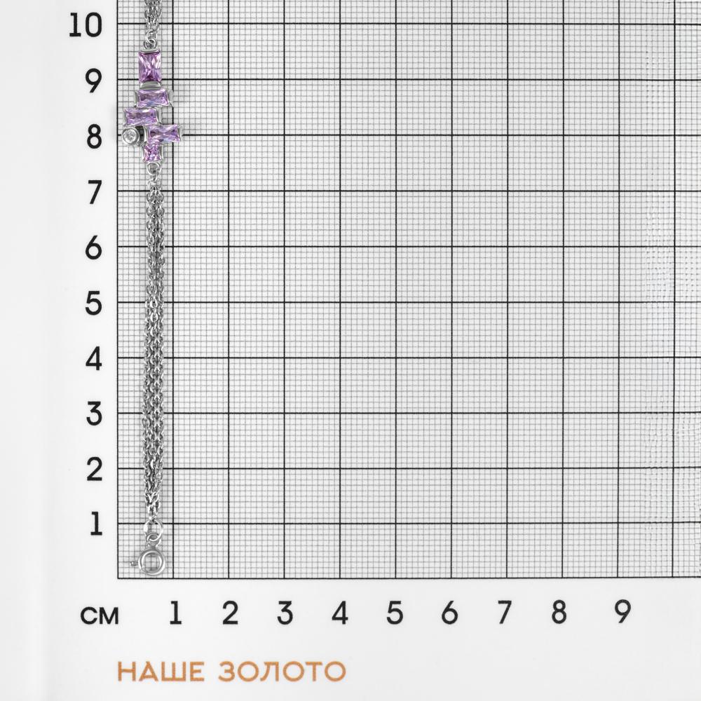 Серебряный браслет Софи джевелри ЯУ609002Л