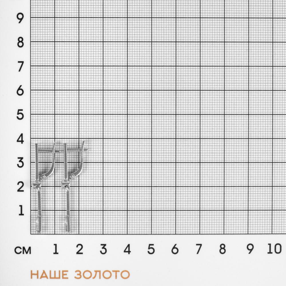 Серебряные серьги подвесные Софи джевелри ЯУ209011Л