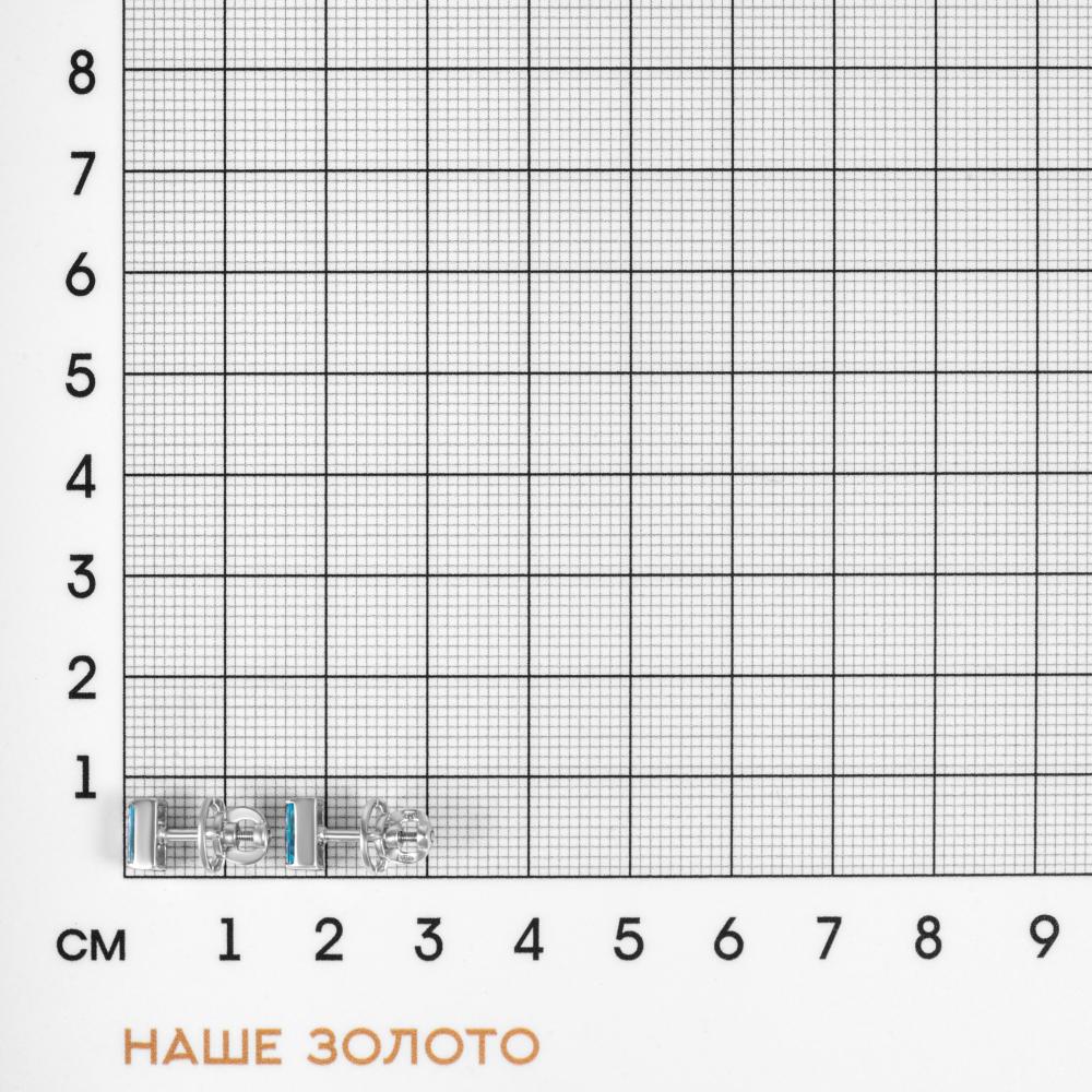 Серебряные серьги гвоздики Софи джевелри ЯУ209005Г