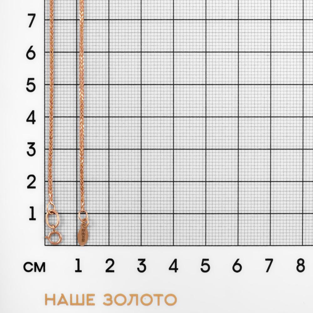 Золотая цепочка Випголд из красного золота 585 пробы ВПЦ0020К