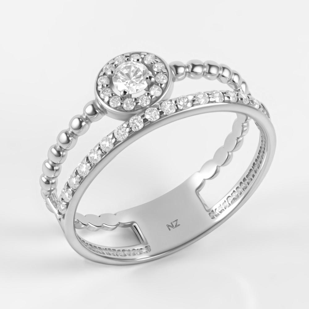 Серебряное кольцо Золотые купола ЗК0101699-00775