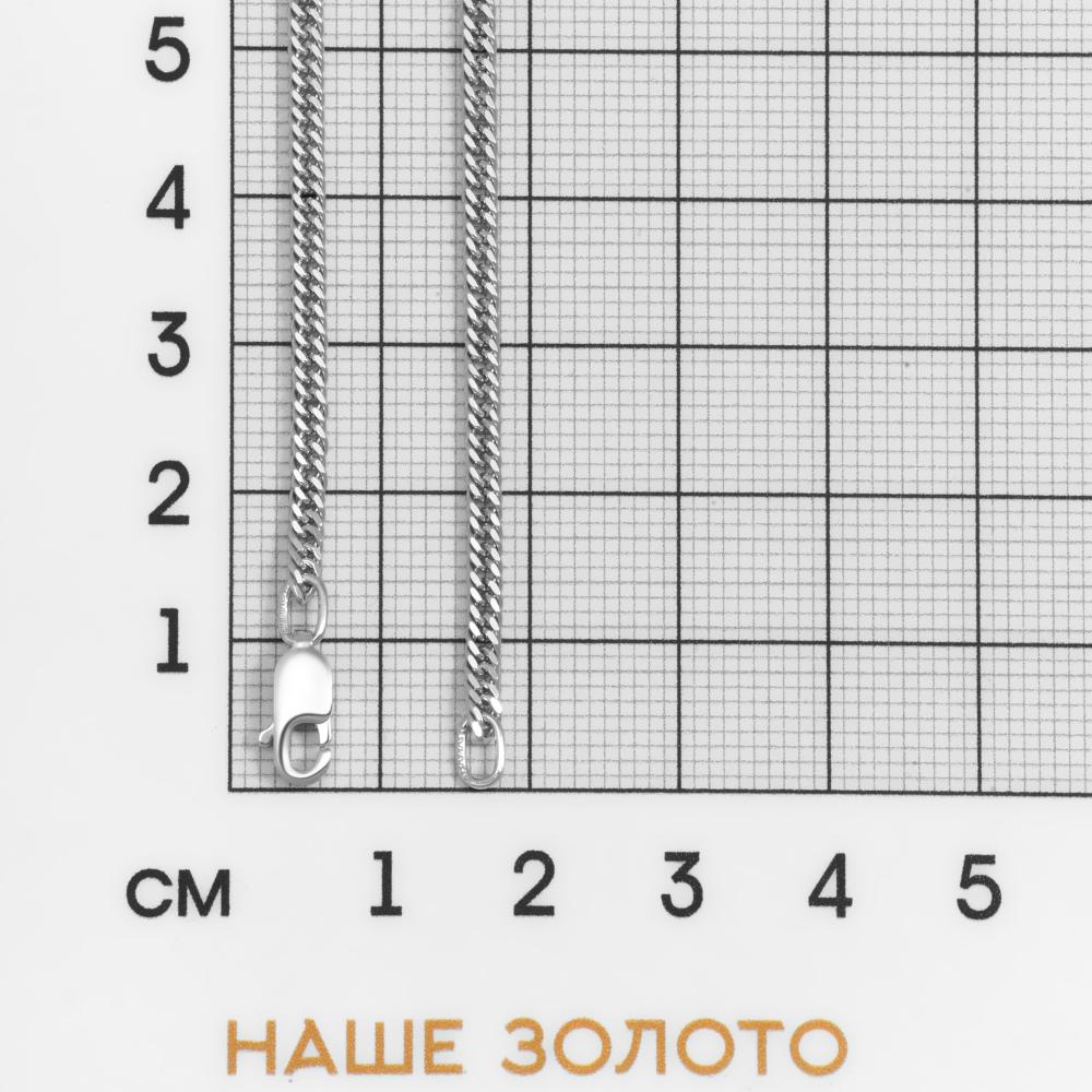 Серебряная цепочка Адамант АД1056050С, размеры от 45 до 65