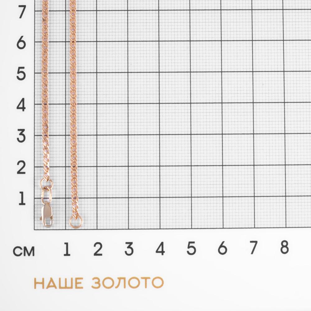 Золотая цепочка Sokolov из красного золота 585 пробы ДИ582010406