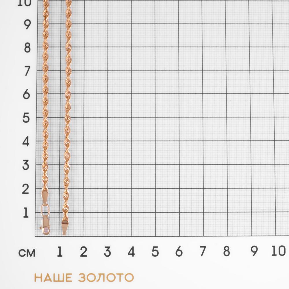 Золотая цепочка Талант из красного золота 585 пробы ТБ3210000503033