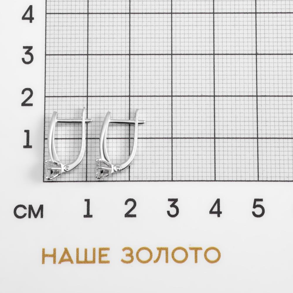 Золотые серьги Фасет из красного золота 585 пробы ФЯ020039017100203