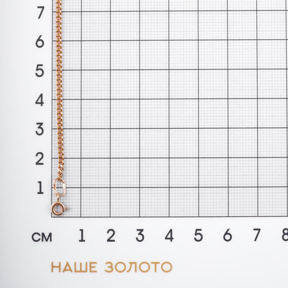 Золотой браслет Саав из красного золота 585 пробы ХС2023060', размеры от 16 до 20