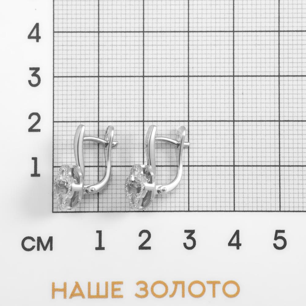 Золотые серьги Ювелирные традиции из красного золота 585 пробы ЮИС213-8612