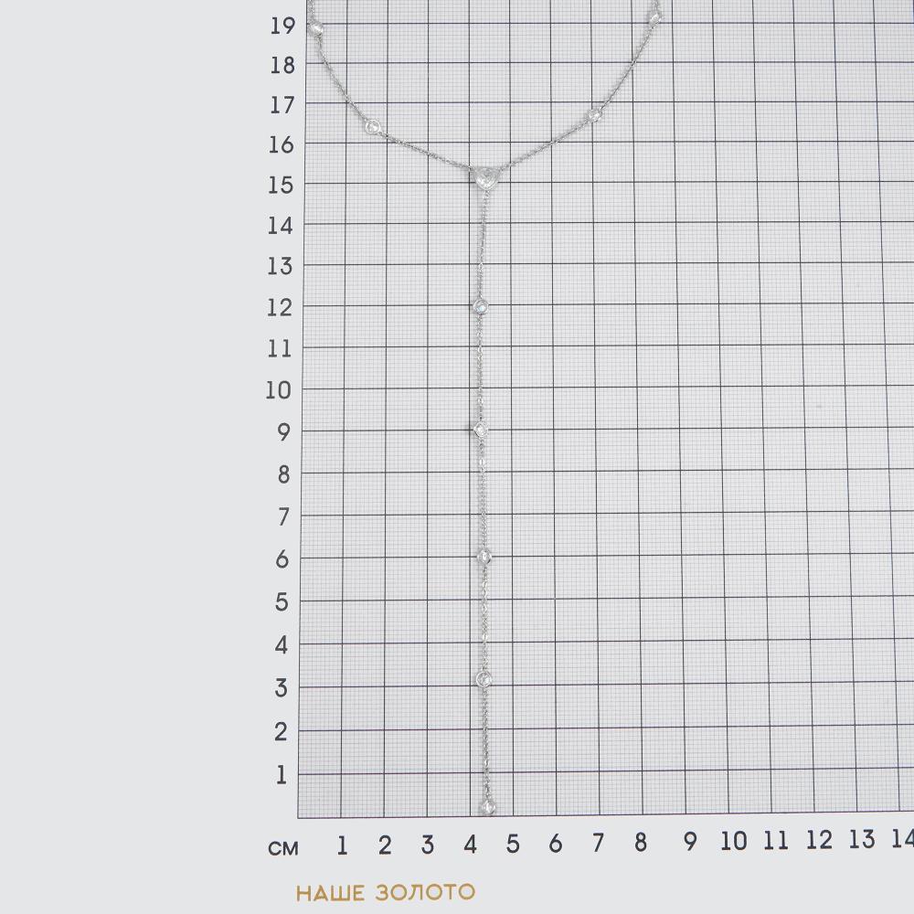 Серебряное колье Ооо 78 лаб 7О013-102-0109