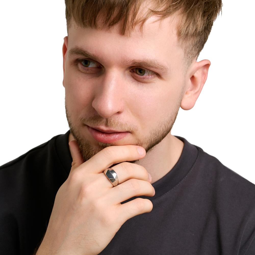 Серебряная печатка Талант ТБ2172000012835