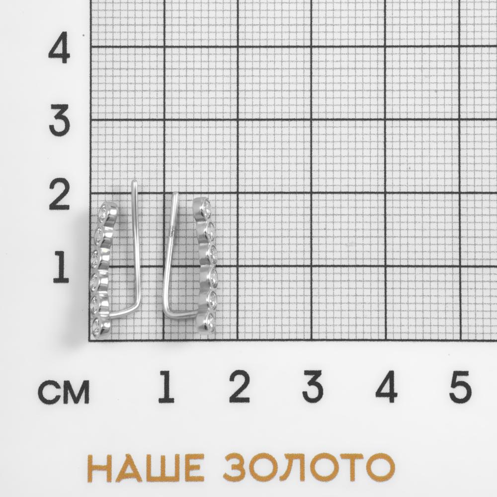 Серебряные серьги Ооо 78 лаб 7О012-102-0163