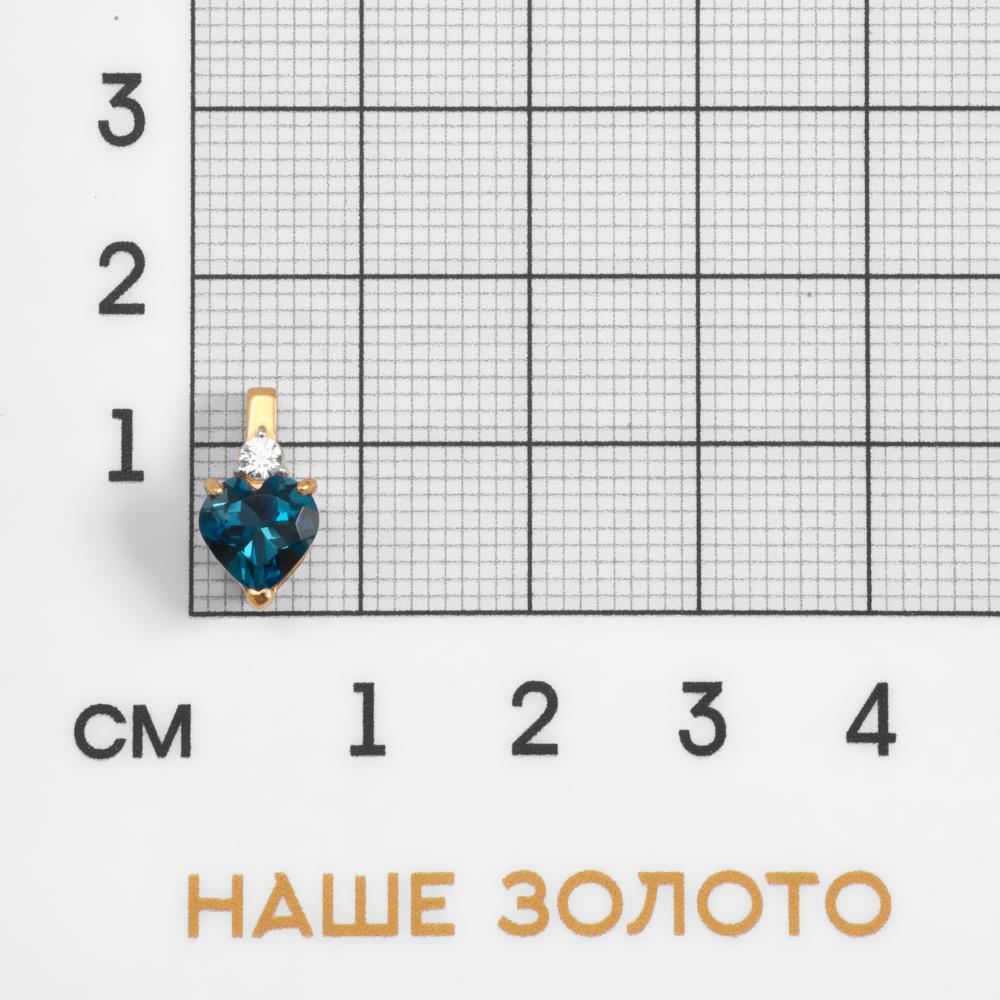 Золотая подвеска Efremof из красного золота 585 пробы ЮПП13419880