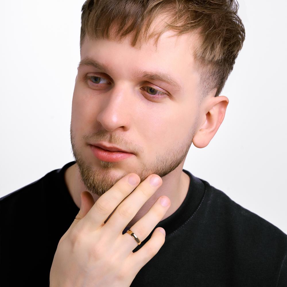 Серебряное кольцо обручальное Светлов К814-1004-26-00