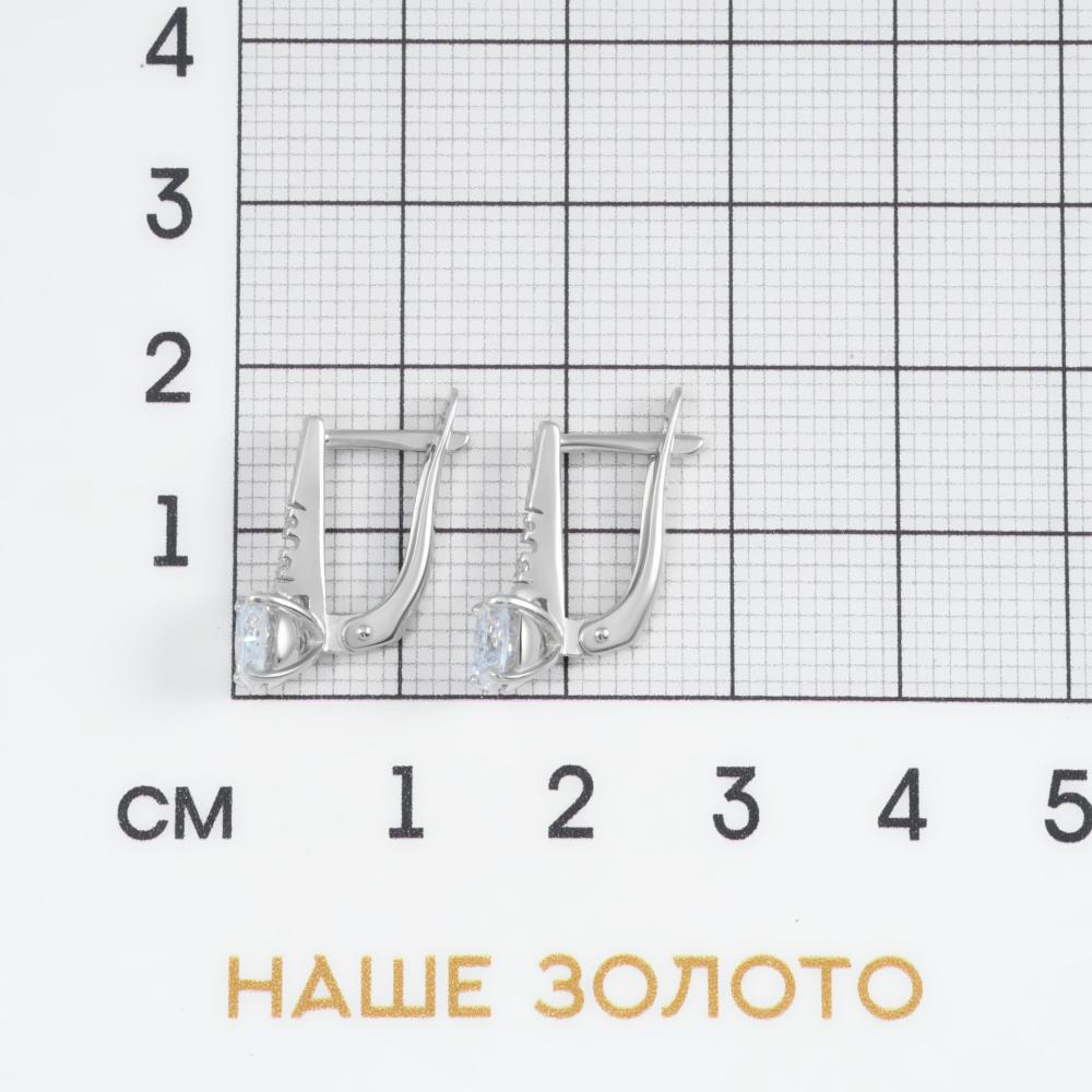 Серебряные серьги Талант ТБ10-72-0001-21217