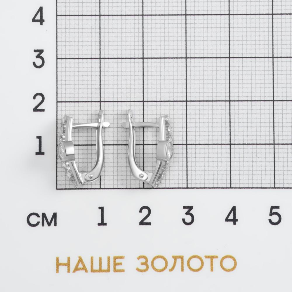 Серебряные серьги Талант ТБ10-72-0001-12206